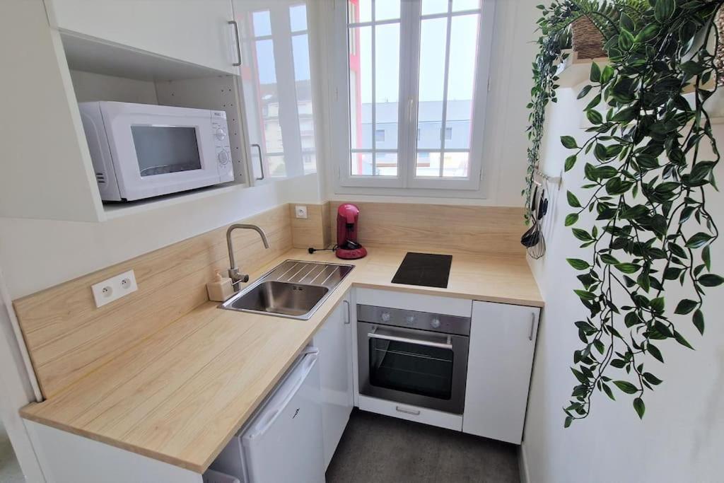 Appartement Ouistreham Proche Centre Et Plage Zewnętrze zdjęcie